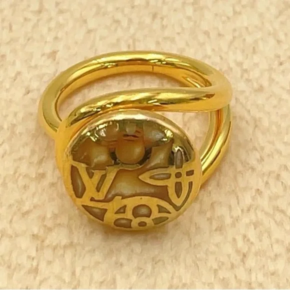 Louis Vuitton Bergceles Rose Ring Authentic - Picture 5 of 14